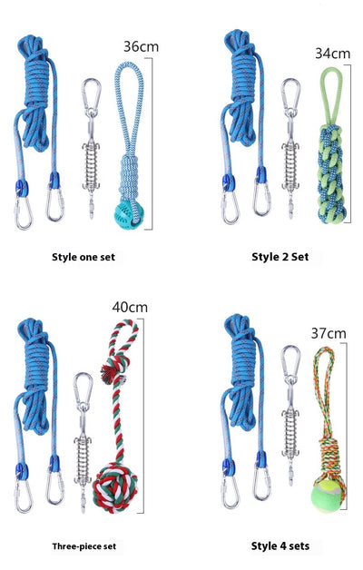 Juguete Interactivo para Perro de Acero Inoxidable con Suspensión por Resorte - Image 34