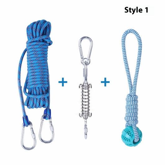 Juguete Interactivo para Perro de Acero Inoxidable con Suspensión por Resorte - Image 35