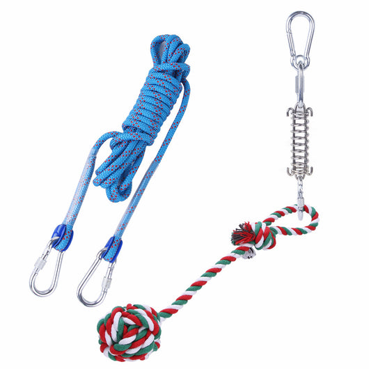 Juguete Interactivo para Perro de Acero Inoxidable con Suspensión por Resorte - Image 50