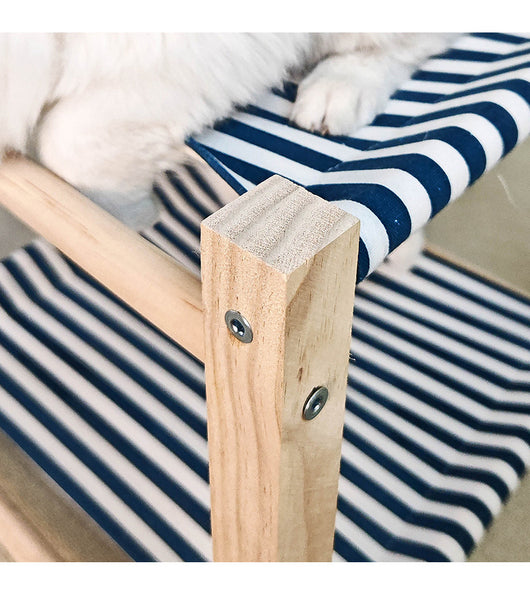 Cama Hamaca Doble para Gatos - Estructura de Madera Maciza con Niveles Separables - Image 25