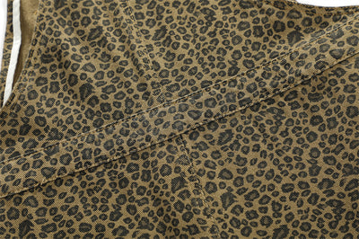 Pantalones Denim con Tirantes Estampado Leopardo Hombre Moda Urbana - Image 27