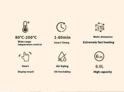 Horno Eléctrico Automático Multifuncional de Gran Capacidad - Image 11