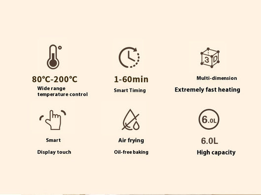Horno Eléctrico Automático Multifuncional de Gran Capacidad - Image 11