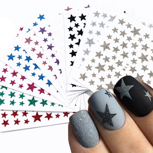 Calcomanías de Uñas Láser Glitter XINGX con Adhesivo - Image 17