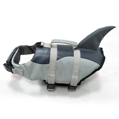 Traje de Baño con Chaleco Salvavidas Infantil Diseño Tiburón y Sirena - Image 10