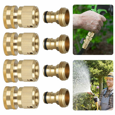Juego de Conexiones Rápidas de Latón 3/4" para Tuberías de Agua - Image 6
