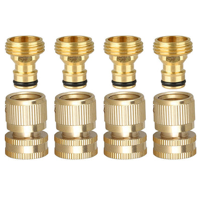 Juego de Conexiones Rápidas de Latón 3/4" para Tuberías de Agua - Image 9