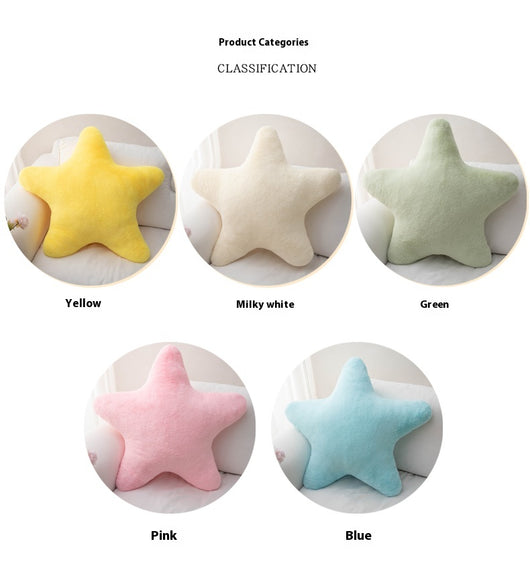 Almohada de Peluche Suave con Patrón de Estrellas - Regalo Perfecto Soft Girl - Image 34