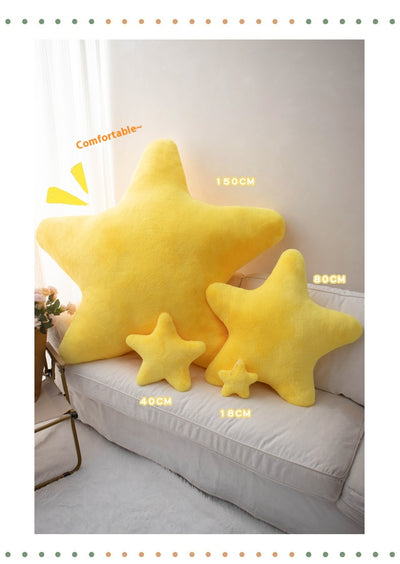 Almohada de Peluche Suave con Patrón de Estrellas - Regalo Perfecto Soft Girl - Image 47