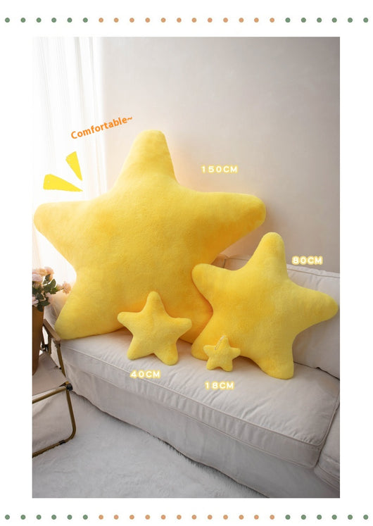 Almohada de Peluche Suave con Patrón de Estrellas - Regalo Perfecto Soft Girl - Image 47