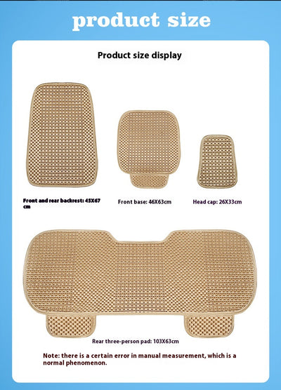 Cojín Refrigerante de Seda de Hielo para Auto - Diseño Minimalista - Image 31
