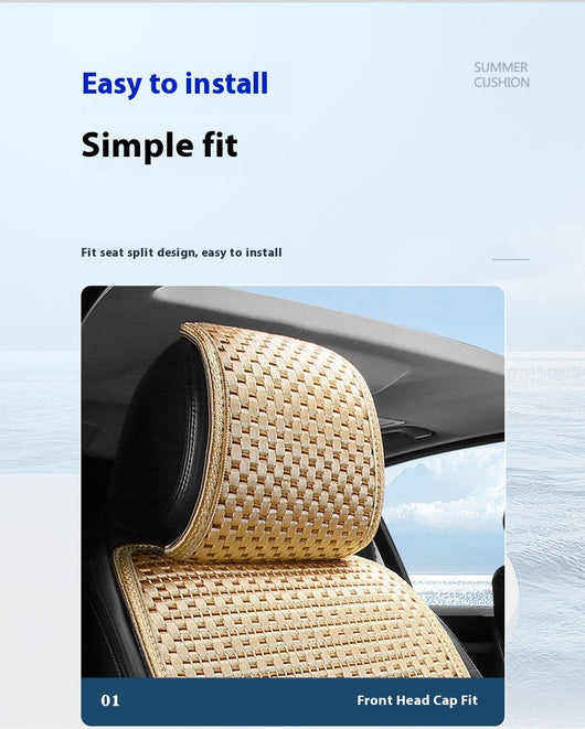 Cojín Refrigerante de Seda de Hielo para Auto - Diseño Minimalista - Image 37