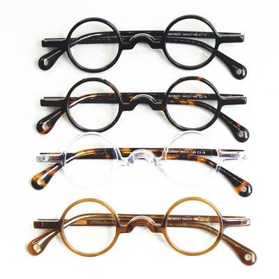 Gafas Retro Redondas Pequeñas 34mm - Estilo Vintage Clásico - Image 19