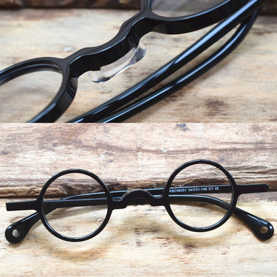 Gafas Retro Redondas Pequeñas 34mm - Estilo Vintage Clásico - Image 24