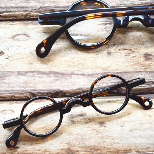 Gafas Retro Redondas Pequeñas 34mm - Estilo Vintage Clásico - Image 30