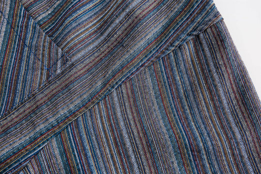 Camisa Casual Retro de Rayas Verticales Estilo Japonés para Hombre - Image 9
