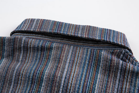 Camisa Casual Retro de Rayas Verticales Estilo Japonés para Hombre - Image 10