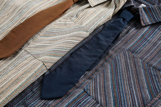 Camisa Casual Retro de Rayas Verticales Estilo Japonés para Hombre - Image 22