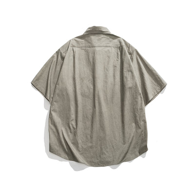 Camisa Casual Japonesa Efecto Desgastado - Estilo Trendy - Image 10