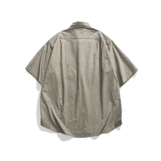 Camisa Casual Japonesa Efecto Desgastado - Estilo Trendy - Image 10