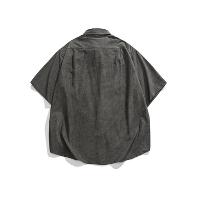 Camisa Casual Japonesa Efecto Desgastado - Estilo Trendy - Image 11