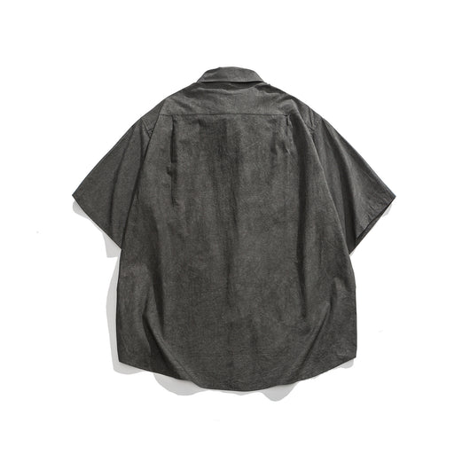 Camisa Casual Japonesa Efecto Desgastado - Estilo Trendy - Image 11