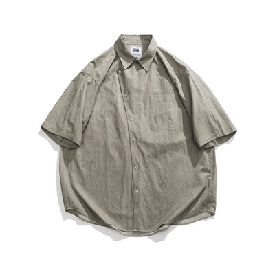 Camisa Casual Japonesa Efecto Desgastado - Estilo Trendy - Image 14
