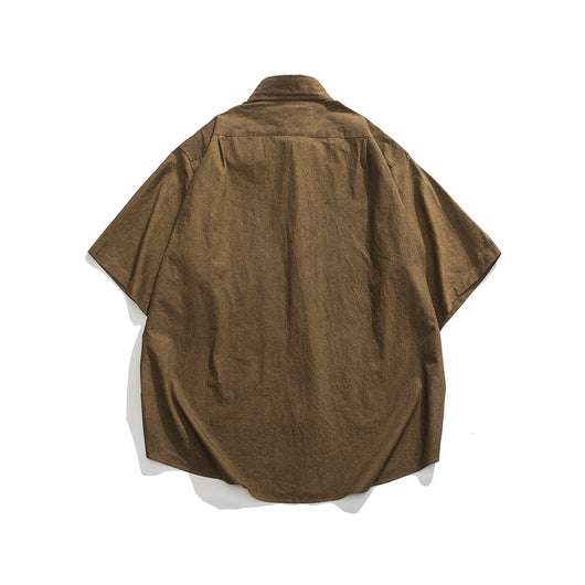 Camisa Casual Japonesa Efecto Desgastado - Estilo Trendy - Image 24
