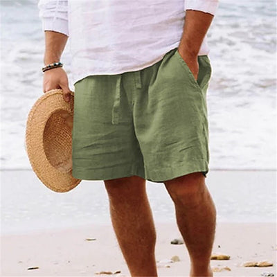 Shorts de Playa Casuales con Cordón y Bolsillos para Hombre - Image 15