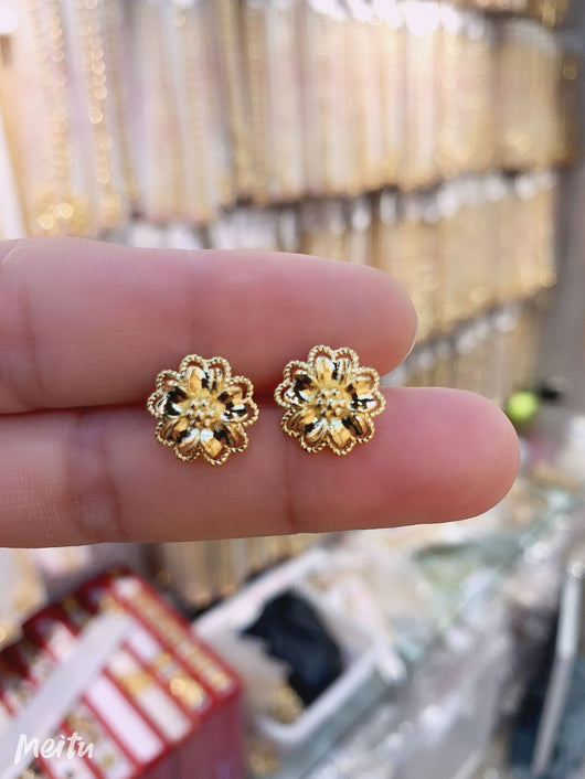 Aretes Chapados en Oro 24K - Joyería Euro Gold Elegante - Image 45
