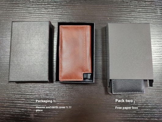 Cartera Metálica para Tarjetas - Billetera Minimalista Hombre - Image 14