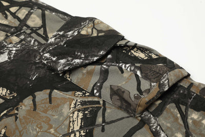 Shorts de Mezclilla Camuflado Estilo Americano con Múltiples Bolsillos - Image 18