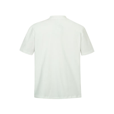 Camiseta Suelta de Manga Corta en Color Sólido para Hombre - Image 22