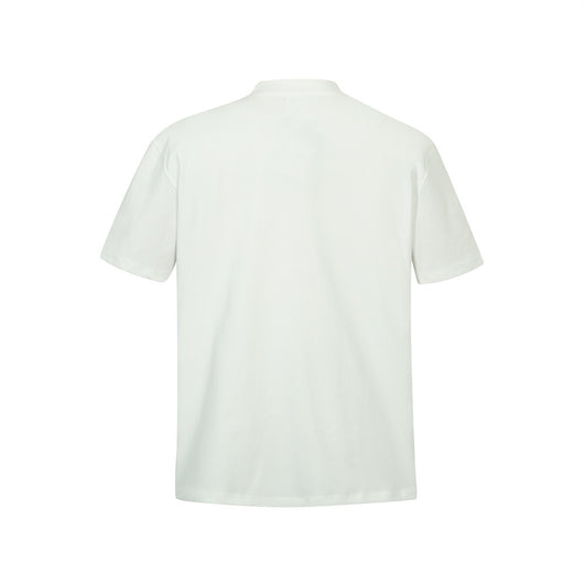 Camiseta Suelta de Manga Corta en Color Sólido para Hombre - Image 22