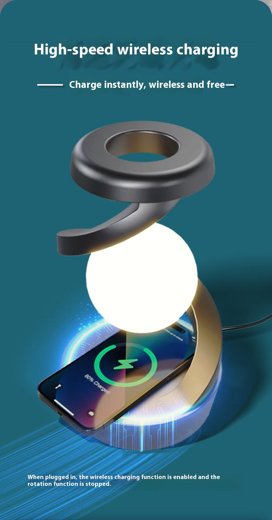 Lámpara Escritorio Giratoria con Carga Inalámbrica y Control por Sensor - Image 15