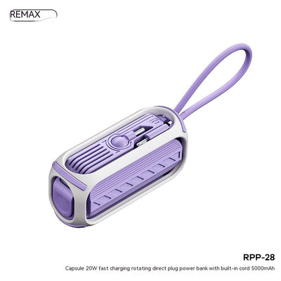 Powerbank Plegable 5000mAh con Carga Rápida 20W y Soporte Integrado - Image 24