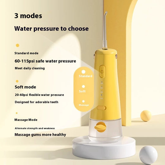 Irrigador Bucal Eléctrico Portátil para Niños - Limpiador de Dientes Multifuncional - Image 11