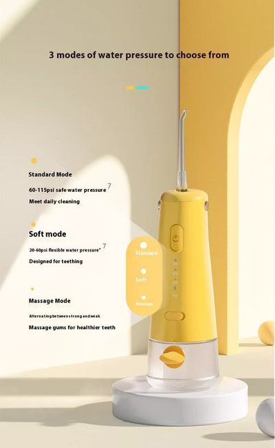 Irrigador Bucal Eléctrico Portátil para Niños - Limpiador de Dientes Multifuncional - Image 13