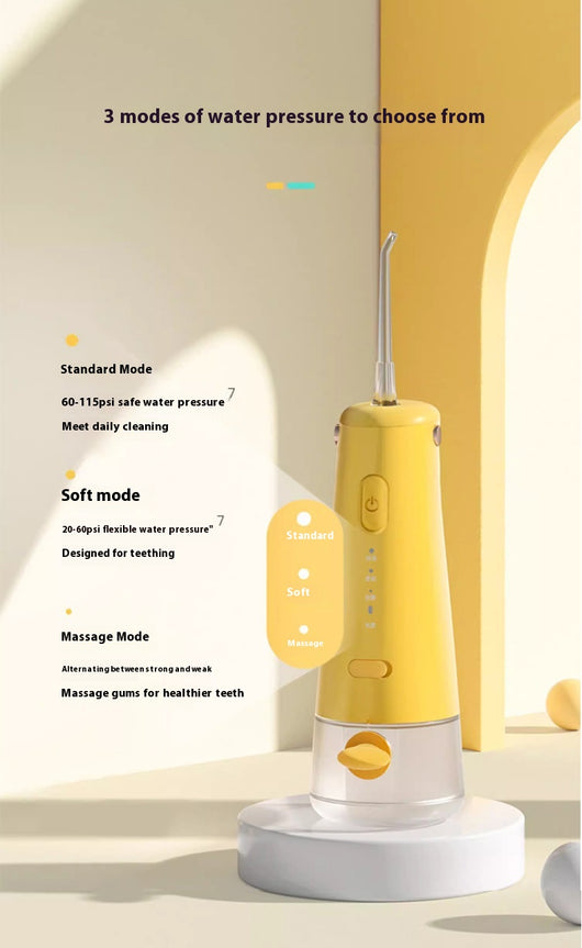 Irrigador Bucal Eléctrico Portátil para Niños - Limpiador de Dientes Multifuncional - Image 13