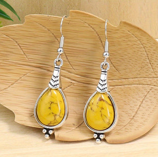 Conjunto de Aretes y Collar Étnicos Retro - Image 7