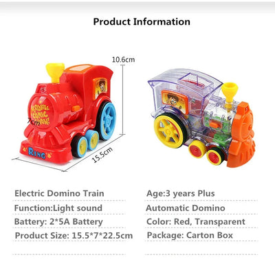 Tren de Dominó Transparente para Niños - Image 11
