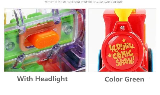 Tren de Dominó Transparente para Niños - Image 21
