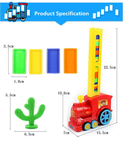 Tren de Dominó Transparente para Niños - Image 29