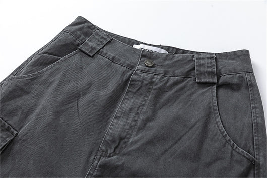 Pantalones Holgados Rectos de Cintura Alta con Pliegues y Detalles Gastados - Image 18