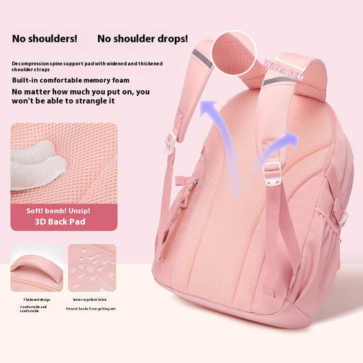 Mochila Escolar Impermeable de Tela Oxford para Niños - Image 41