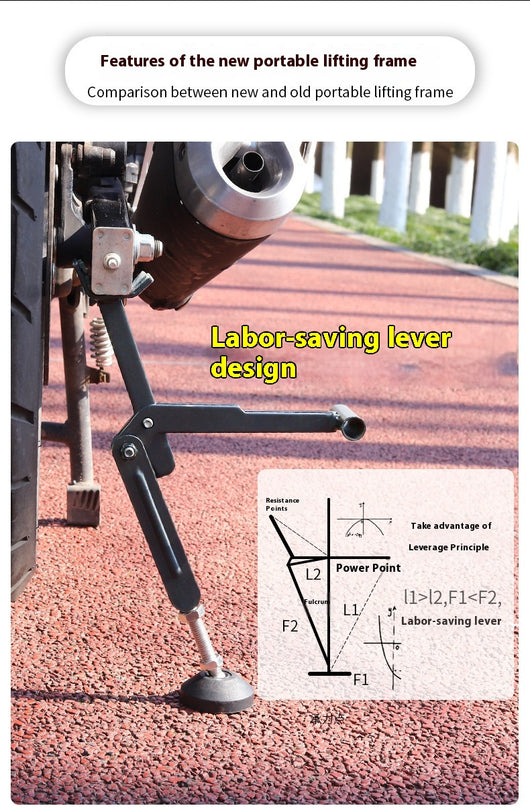 Soporte de Reparación y Mantenimiento para Ruedas de Motocicleta - Image 10