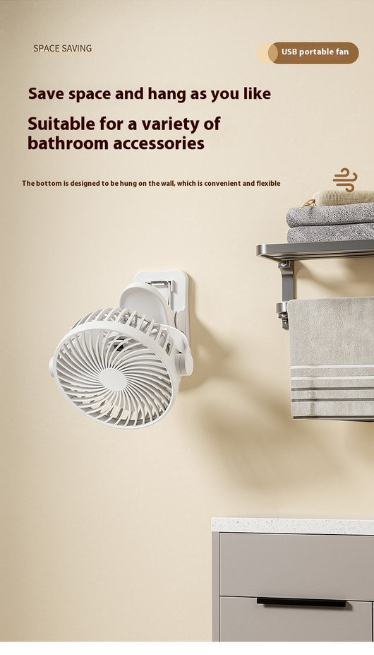 Ventilador Portátil USB Silencioso con Carga - Ideal para Estudiantes y Oficina - Image 12