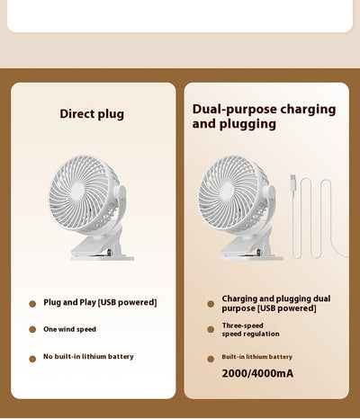 Ventilador Portátil USB Silencioso con Carga - Ideal para Estudiantes y Oficina - Image 19