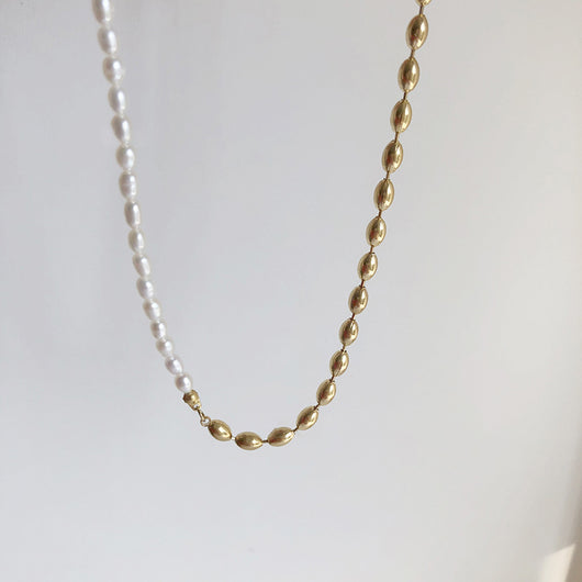 Collar de Perlas de Agua Dulce con Cierre de Barril Mecánico - Image 8
