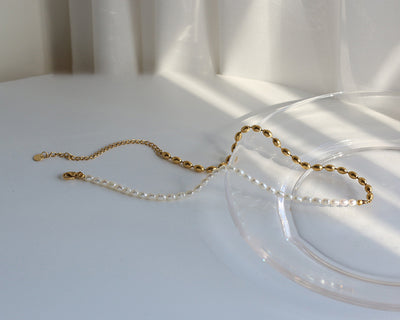Collar de Perlas de Agua Dulce con Cierre de Barril Mecánico - Image 9